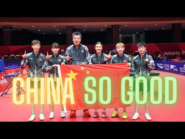 Why China so good at table tennis?