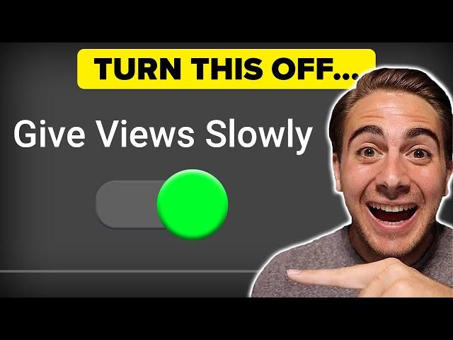 YouTube NOT Pushing Your Videos? TURN ON THIS SETTING FOR MORE VIEWS ON YOUTUBE