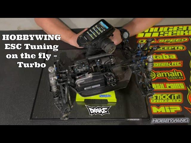 HOBBYWING ESC Tuning on the fly – Turbo