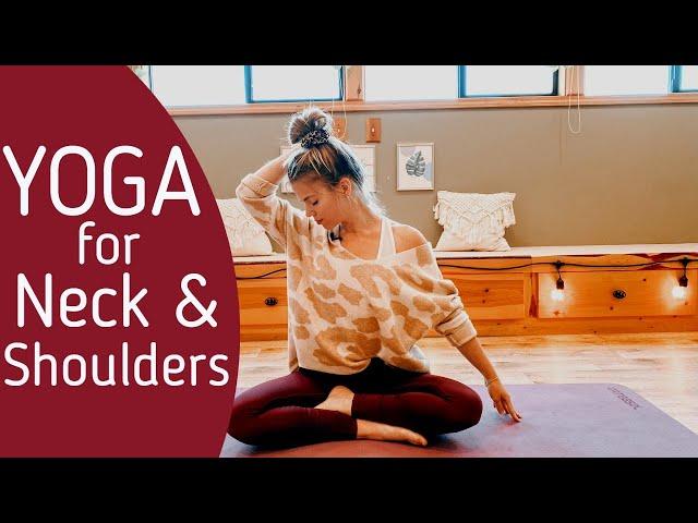 Yoga for Neck & Shoulder Pain Relief| 10 Min Yoga| Yoga with Yana