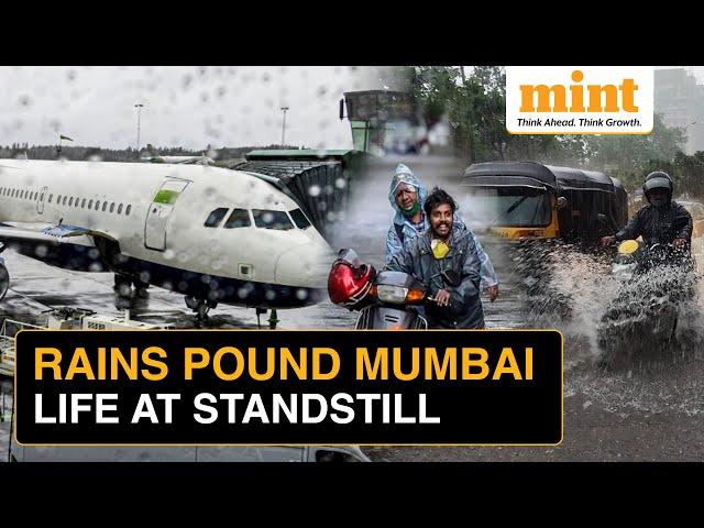 Mumbai Rain: Flights Cancelled, Airlines Ask Passengers To Monitor Flight Status | Roads Waterlogged