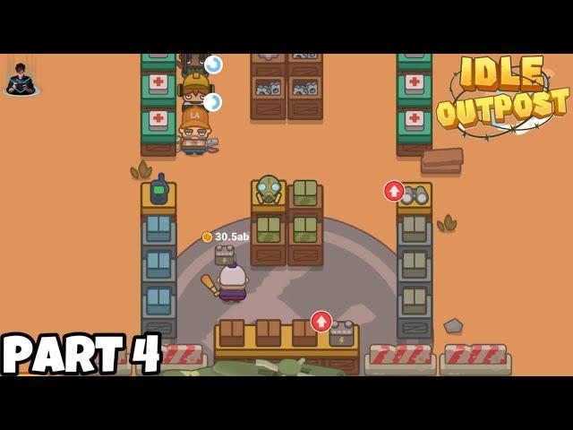 Idle Outpost: Business Game Crash Site Part 4 Gameplay Walkthrough | Android / iOS