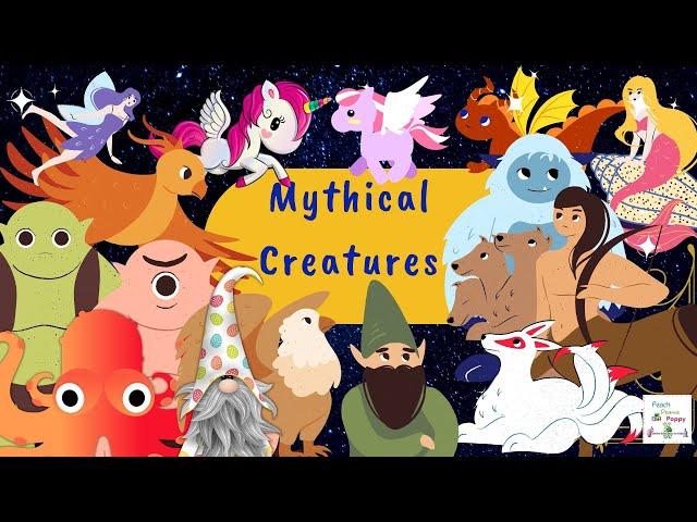 World's Mythical Creatures | Mythology for Kids | Cartoon | #folklore #mythology #PeachPeanutPoppy