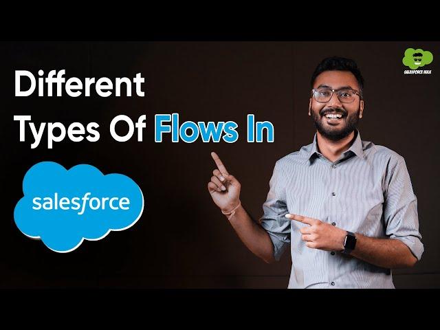 Different Types Of Flows In Salesforce With Examples | Salesforce flows for beginners | #salesforce