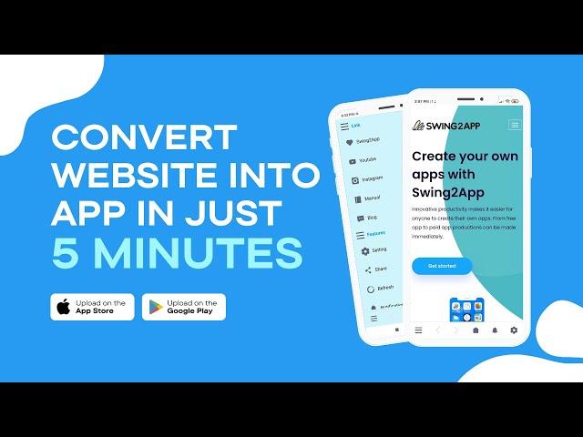 How to convert website into app | Turn website into App | Free website to app converter