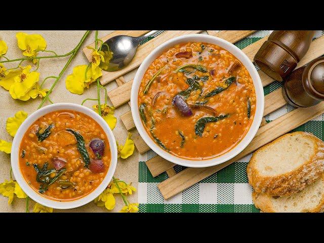 Homemade GARDEN VEGETABLE SOUP - PANERA BREAD COPYCAT | Recipes.net