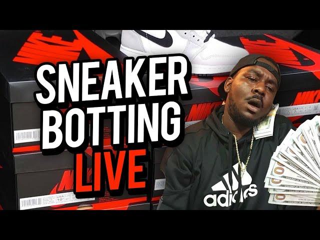 Sneaker Botting Live Tutorial and Step By Step - NSB for Beginners