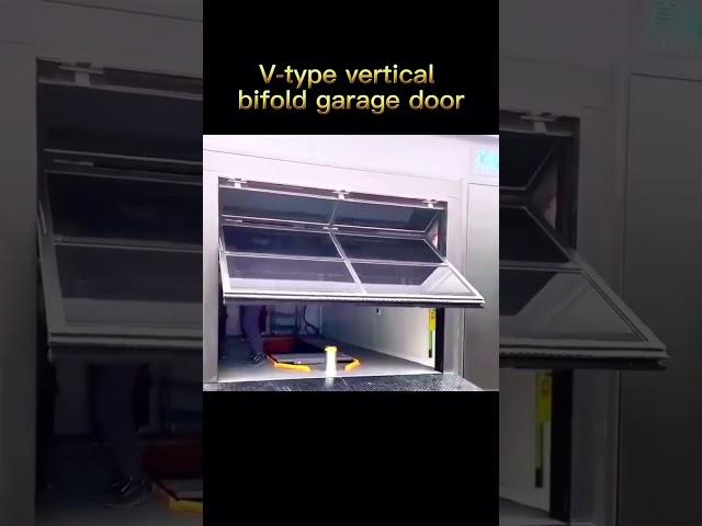 Vertical bifold garage door#design #shorts #viral #fyp #trending #architecture #homebuilders #fypシ