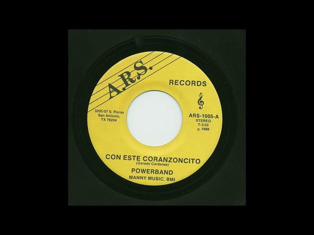 Powerband - Con Este Coranzoncito - A.R.S. Records ars-1005-a