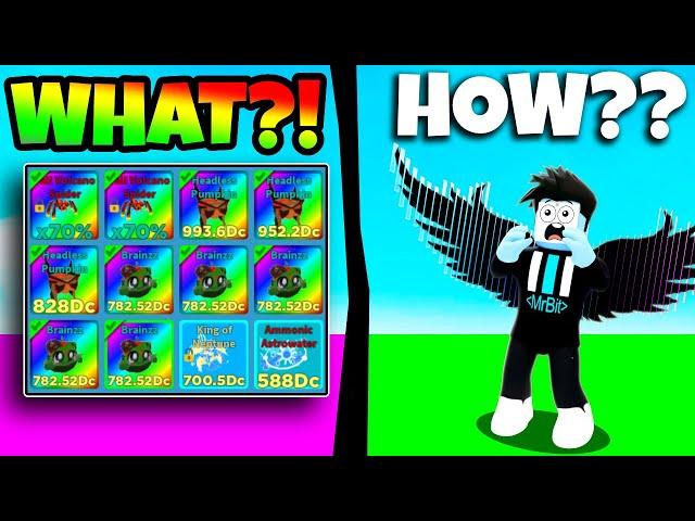 Clicker Simulator BUT OVERPOWERED! Leaderboard and Halloween Egg Team! (Roblox) Mr Bitcoin