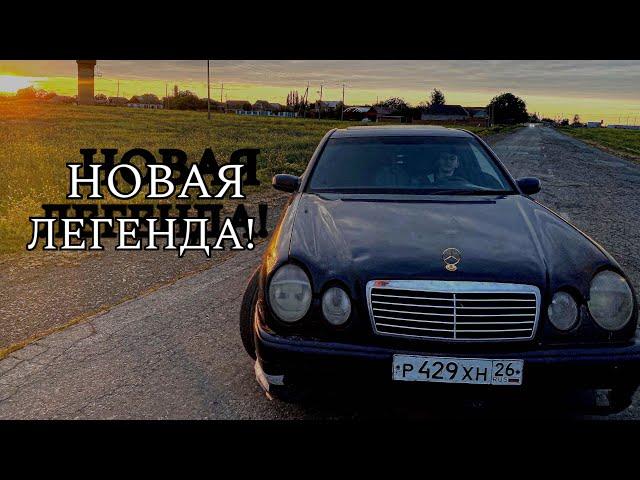 MERCEDES E55 AMG. Обзор на немца.