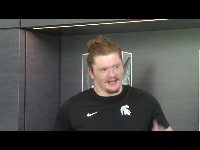 Michigan State C Tanner Miller previews Boston College