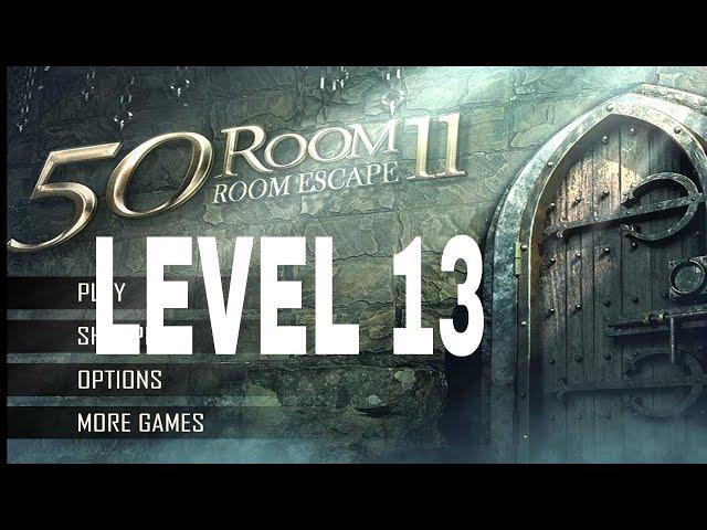 50 Room Escape 11 Level  13 Walkthrough