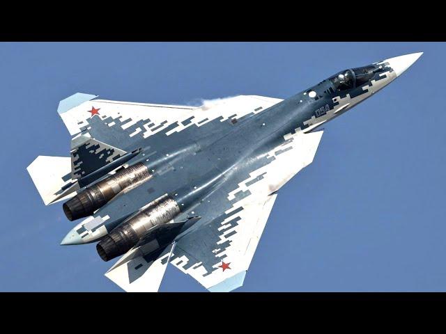 Russia's Su-57 fighter jet takes off in China