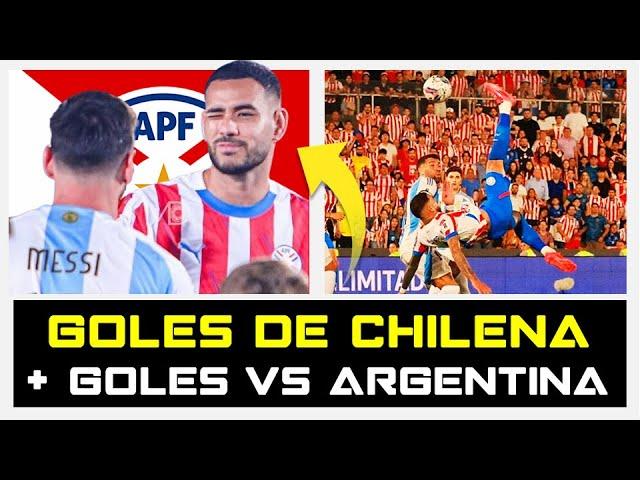  TODOS LOS GOLES DE CHILENA DE TONNY SANABRIA & SUS GOLAZOS VS ARGENTINA 