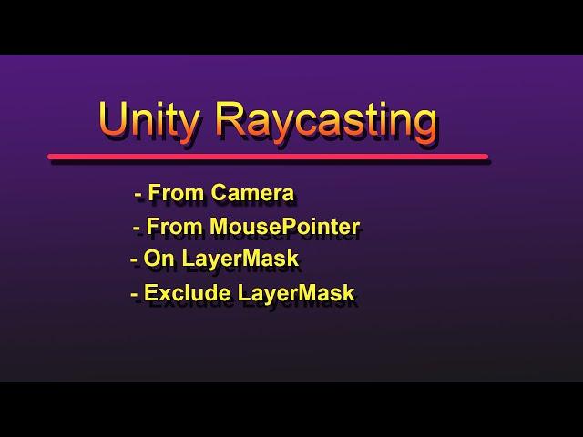 Raycasting in Unity || Unity Dev Tutorial