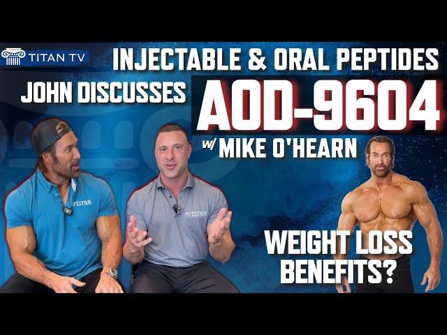 Injectable Peptides with Mike O'Hearn | AOD-9604 for Fat Burning