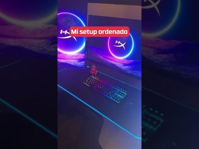 ¿Quién ve la parte de atrás de un setup?  #setupgamer #hyperx