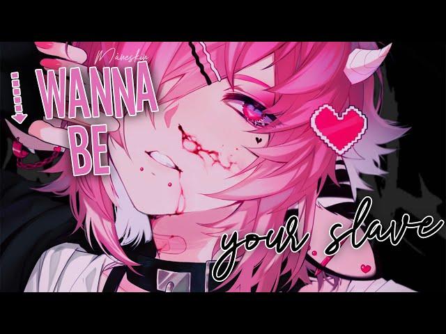  Nightcore - I WANNA BE YOUR SLAVE → Måneskin (Lyrics) | i wanna be ur slave i wanna be ur master