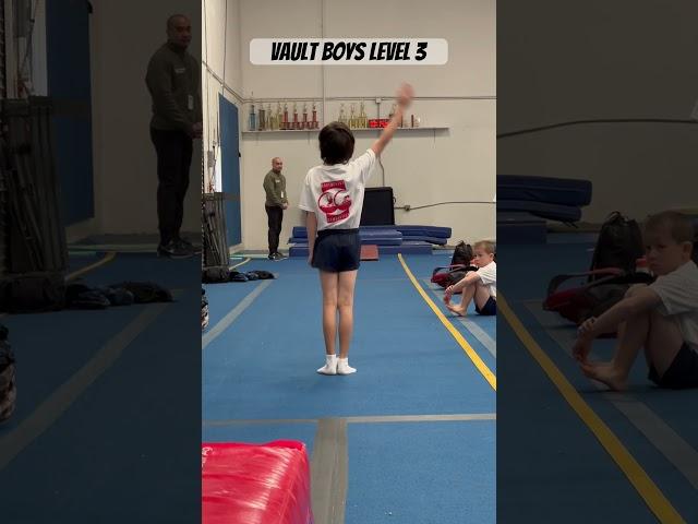 Boys Vault level 3 #gymnast #orangecounty #vault