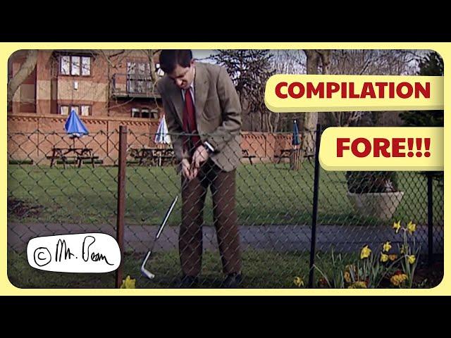 Mr Bean's Mini Golf Misadventure... & More | Compilation | Classic Mr Bean