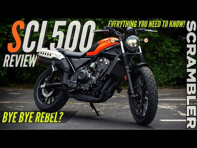 NEW Honda SCL500 Scrambler Review | Better than Rebel 500 or an Identity Crisis? | CL500