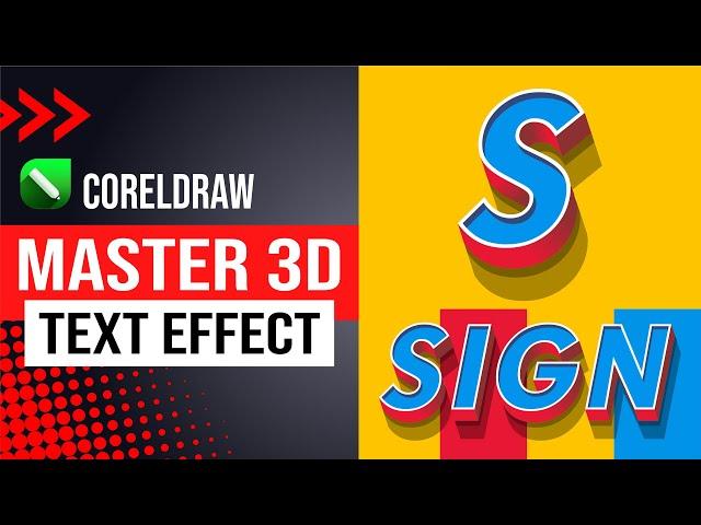 CREATE Stunning Retro Sign Typography Designs FAST with CorelDraw!