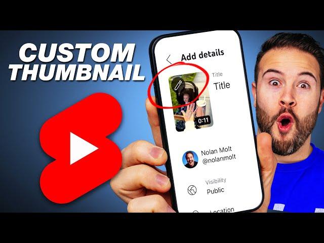 How to Add a Thumbnail to YouTube Shorts (NEW Feature)