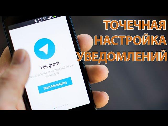 Уведомления в Телеграм: как ОТКЛЮЧИТЬ ЗВУК, всплывающие окна, поменять сигнал