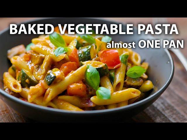 VEGETABLE PASTA Recipe | Easy Vegetarian and Vegan Meals