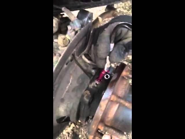 Greasing a sealed Super Duty Ford wheel bearing