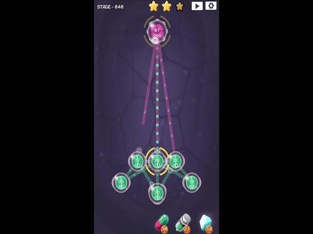 Cell Expansion Wars - Stage 848 ⭐⭐⭐ Walkthrough