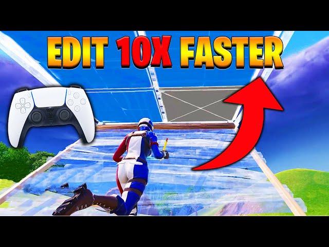 How To EDIT FAST On Controller!