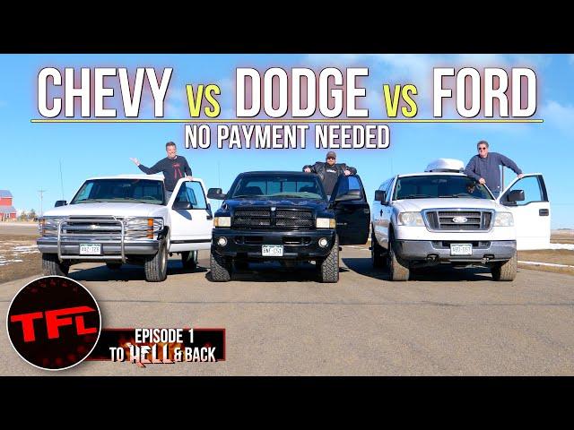 UNDER $5,000: We Bought 3 Cheap Trucks & Immediately Thrashed Them To Prove Which One Is Best!