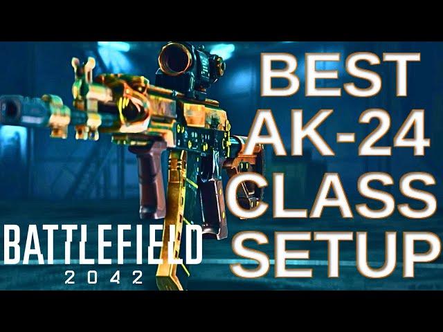 How to Make AK-24 Overpowered in Battlefield 2042 (AK 24 BEST LOADOUT SETUP)