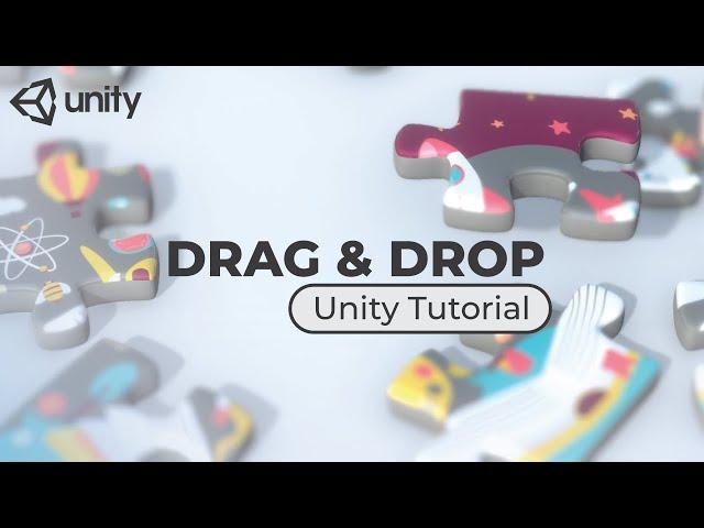 Unity Drag and Drop Script | (Unity 3D tutorial)