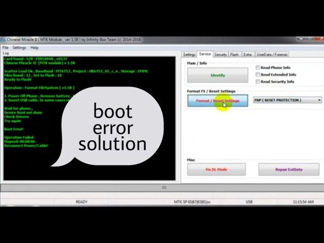 Cm2 MTK Android Securityboot_boot_not_accepted Boot Error Fix File Frp Solution