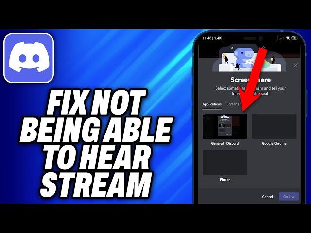 How To Fix Not Being Able To Hear Stream On Discord Mobile (2024) - Easy Fix