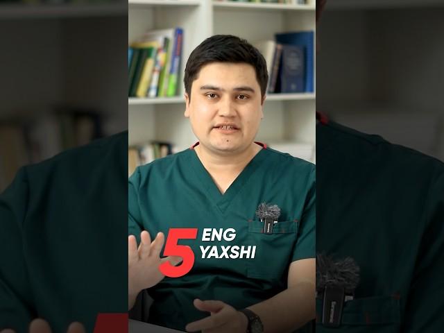  Xotirani yaxshilovchi top 5 mahsulot