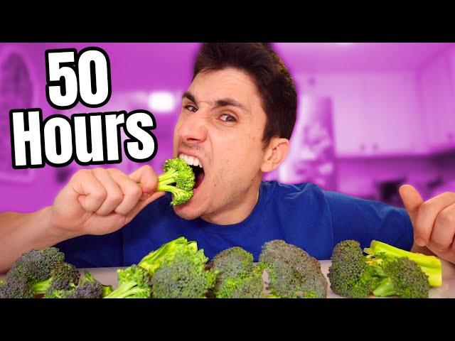 Eating ONLY Broccoli For 50 Hours!