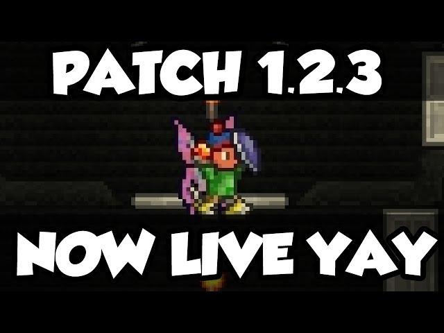 Terraria 1.2.3 Update NOW LIVE! Hundreds of new items! Should I start a new lets play?