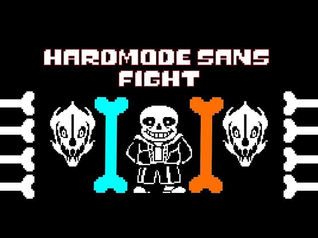 Undertale | Hardmode sans | Phase 1-2 completed (easy mode)