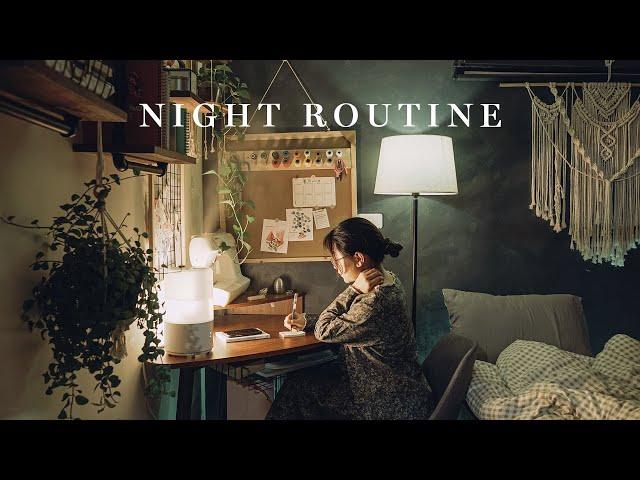 SUB) My Night Routines  A Calm Autumn Evening 