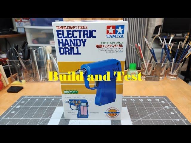 Electric Handy Drill by Tamiya, Build, Test, Review