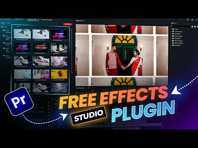 FREE Transitions & Presets Plugin for Premiere Pro