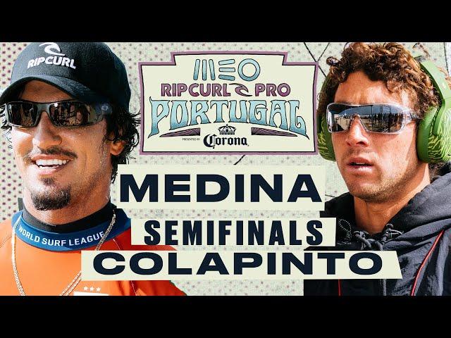 Gabriel Medina vs Griffin Colapinto | MEO Rip Curl Pro Portugal 2024 - Semifinals