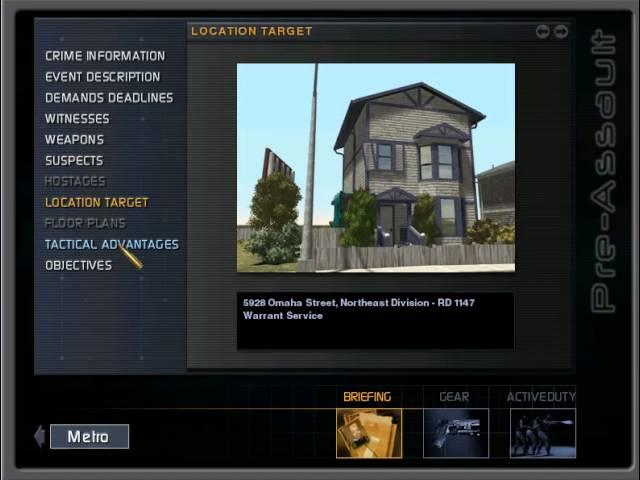 Swat 3 (Mods) Mission 1