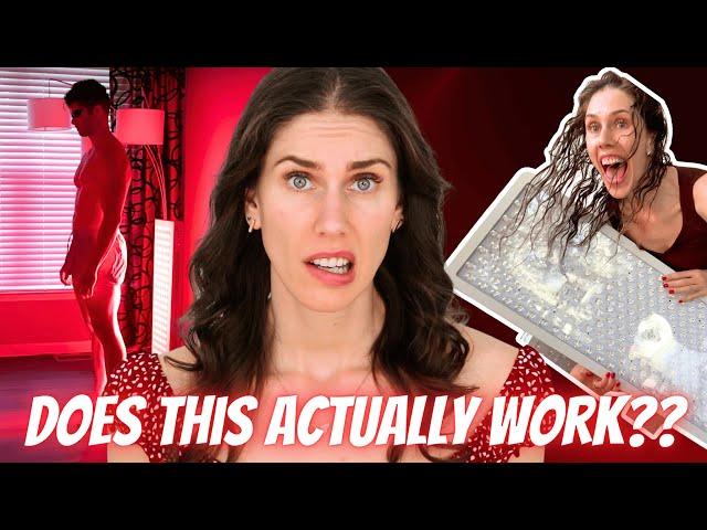 Esthetician Reacts: Do Full Body Red LED Panels Work? Get Nerdy With Me (LED Medical Studies)!!