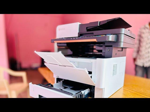 Kyocera M2040dn full installation and demo video #kyocera #printer #ecosys #installation #m2040dn