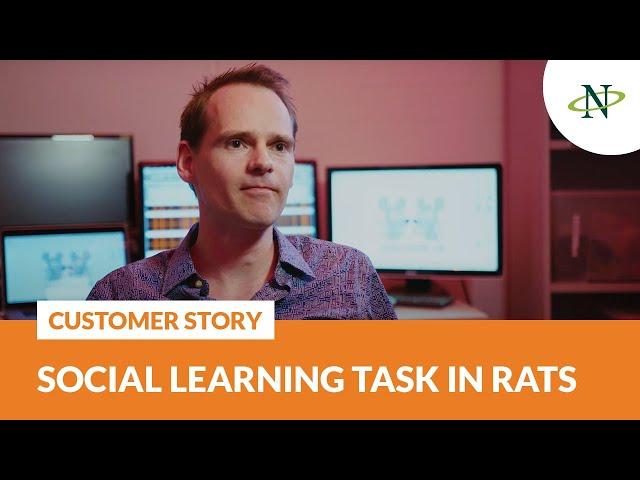 Social learning task in rats | Noldus Customer Success Story